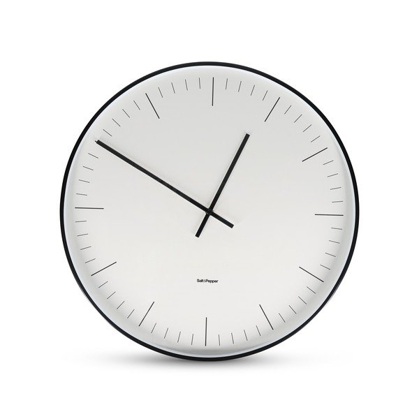 Nástěnné hodiny ø 51 cm Pulse – Salt&Pepper