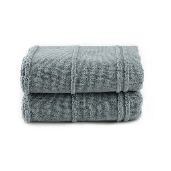 Zelené froté ručníky v sadě 2 ks 50x90 cm Arden – Foutastic-image-2