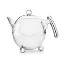 Konvice na čaj z nerezové oceli ve stříbrné barvě 1,5 l Bella Ronde – Bredemeijer