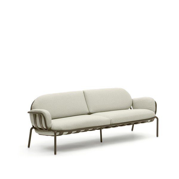 Světle zelená zahradní pohovka Joncols – Kave Home-image-1