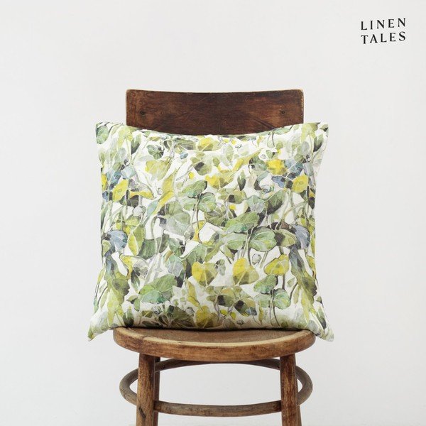 Lněný povlak na polštář 40x40 cm Lotus – Linen Tales