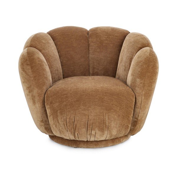 Hnědé křeslo Tulip – Bizzotto-image-2