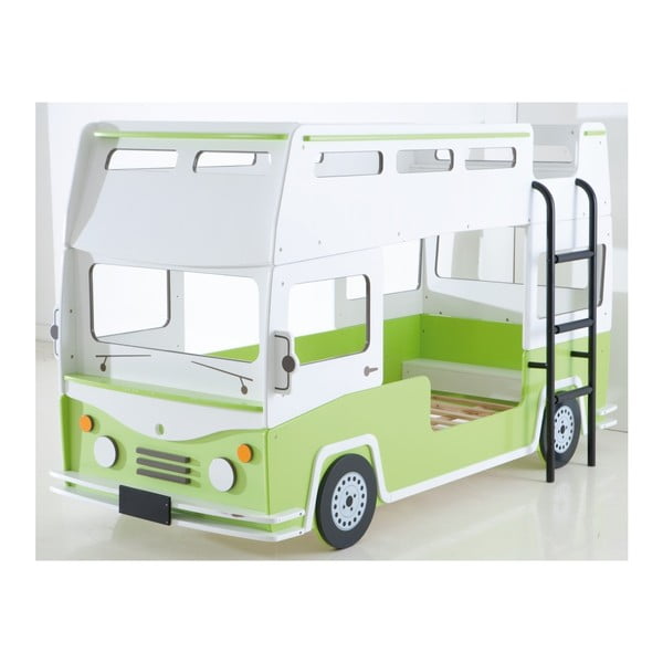 Dětská postel ve tvaru autobusu Demeyere Crazy Bussy, 90 x 200 cm-image-2
