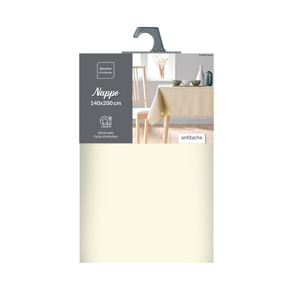 Ubrus 140x200 cm Essentiel – douceur d'intérieur-image-1