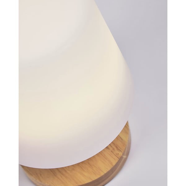 LED stmívatelná stolní lampa v přírodní barvě (výška 22 cm) Ambar – Kave Home-image-2
