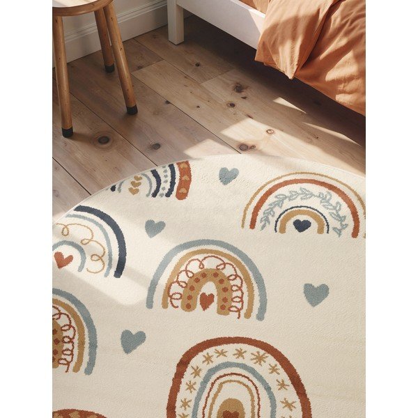 Krémový dětský koberec ø160 cm Bowie – Hanse Home-image-3