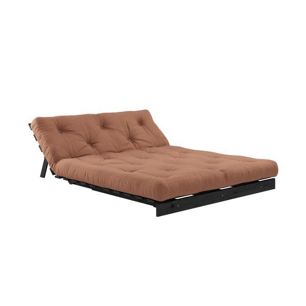 Oranžovohnědá rozkládací pohovka 140 cm Roots - Karup Design-image-4