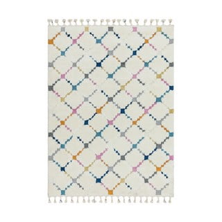 Béžový koberec Asiatic Carpets Criss Cross, 80 x 150 cm