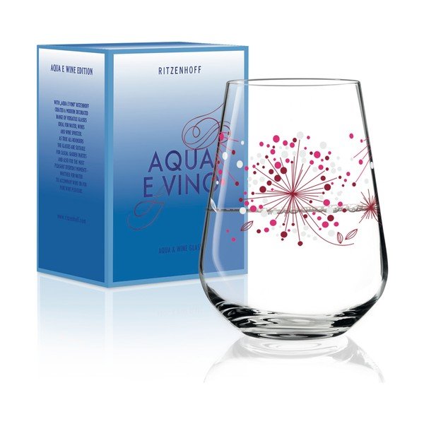 Sklenice z křišťálového skla Ritzenhoff Veronique Jacquart Red, 540 ml-image-2