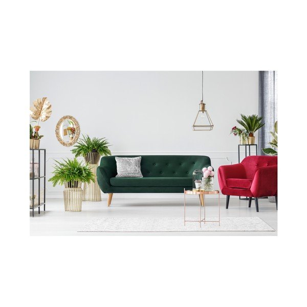 Zelená třímístná pohovka Mazzini Sofas Amelie-image-2