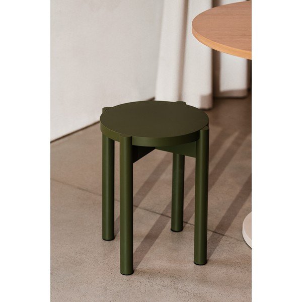 Zelená stolička z bukového dřeva Hopp – noo.ma-image-2