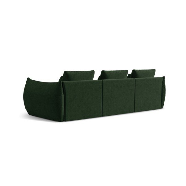 Tmavě zelená pohovka 332 cm Bloom – Micadoni Home-image-3