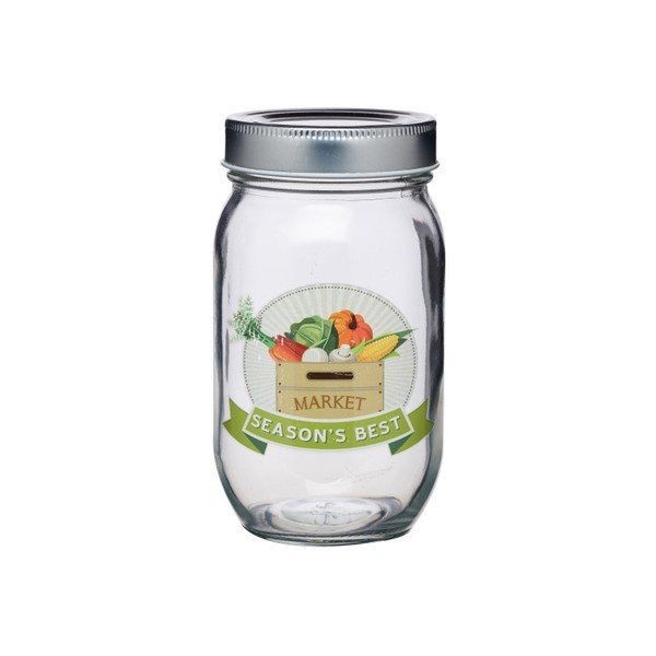Sada 4 sklenic s potiskem Kitchen Craft Home Made, 500 ml-image-3