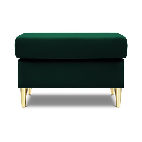 Zelená sametová podnožka Kyoto – Cosmopolitan Design