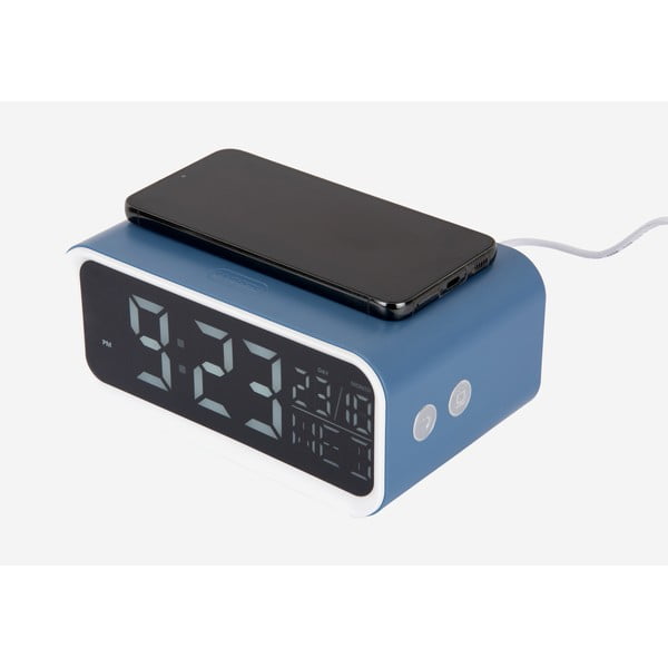 Digitální budík s bezdrátovou nabíječkou Chunky LED – Karlsson-image-3