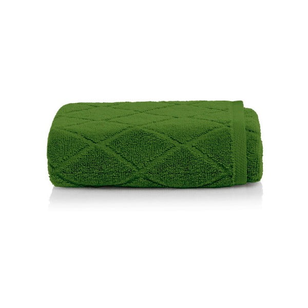 Zelený bavlněný ručník Maison Carezza Livorno, 50 x 90 cm