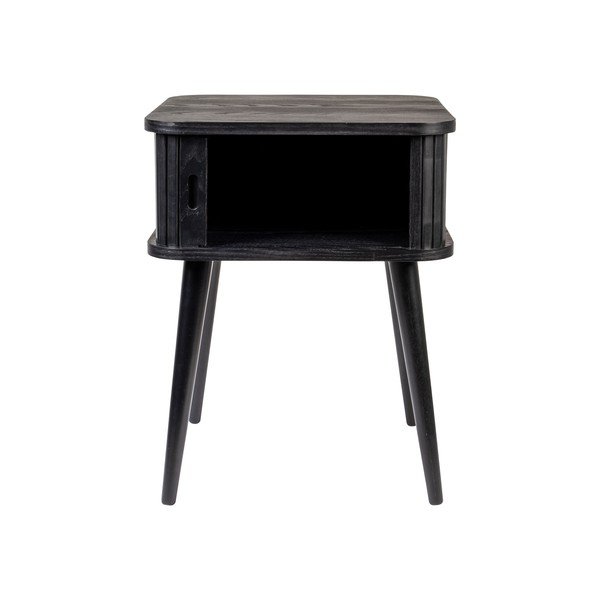 Černý noční stolek v dekoru jasanu Barbier – Zuiver-image-2
