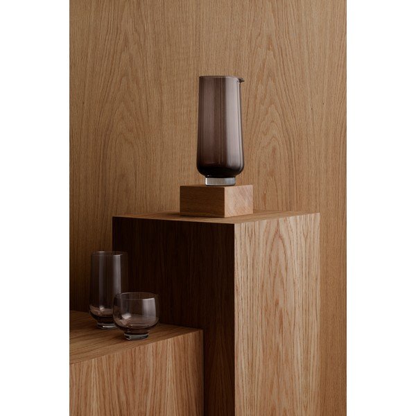 Hnědá karafa Blomus Flow, 1,1 l-image-1