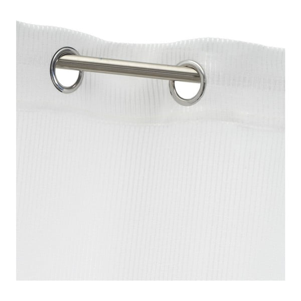 Bílá záclona s příměsí lnu 140x260 cm Fifties – Casa Selección-image-3