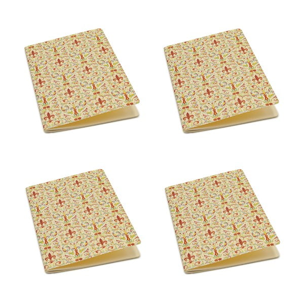 Sešity v sadě 4 ks 192 stránek formát A5 Giglio – Kartos-image-1