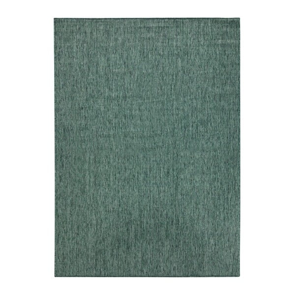 Tmavě zelený oboustranný koberec vhodný i na ven bougari Miami, 120 x 170 cm