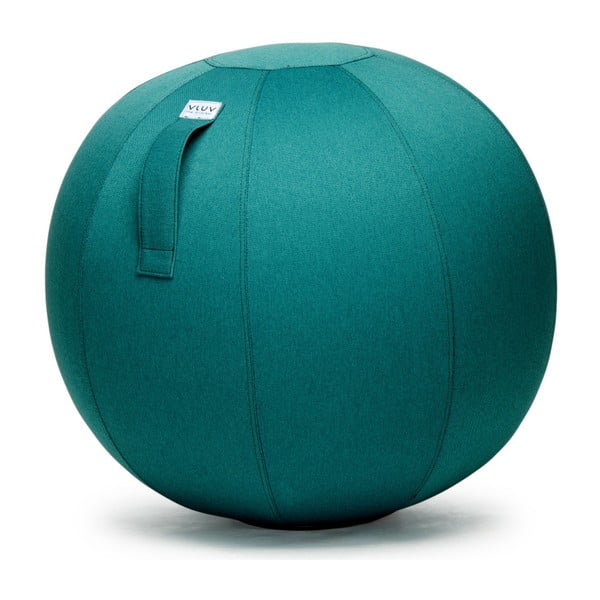 Tyrkysový sedací míč VLUV Leiv, Ø 60 - 65 cm