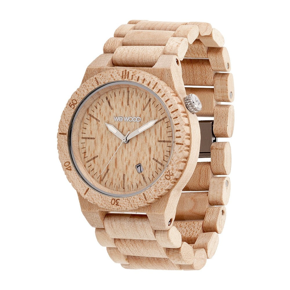 Dřevěné hodinky Beta Beige