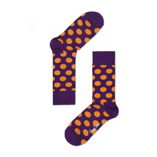 Ponožky Happy Socks Big Orange Dots, vel. 41-46