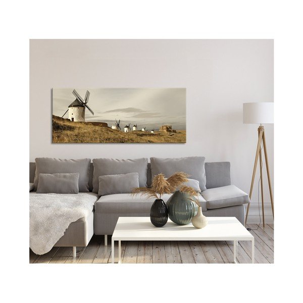Obraz Styler Canvas Harmony Mlyny, 60 x 150 cm-image-2