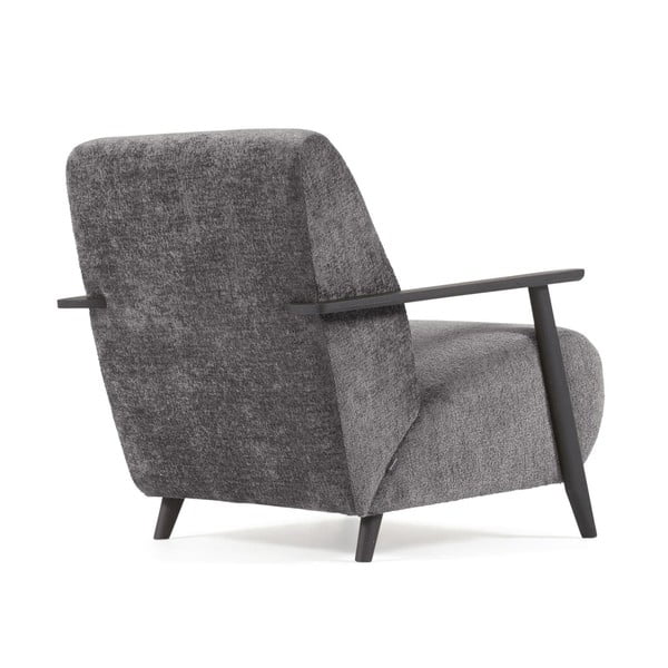 Šedé křeslo Meghan - Kave Home-image-3