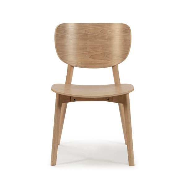 Přírodní dřevěná jídelní židle Marckeric Azara-image-2