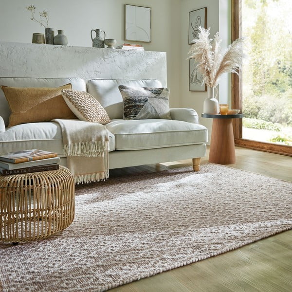 Světle šedý ručně tkaný vlněný koberec 80x150 cm Dream – Flair Rugs-image-1