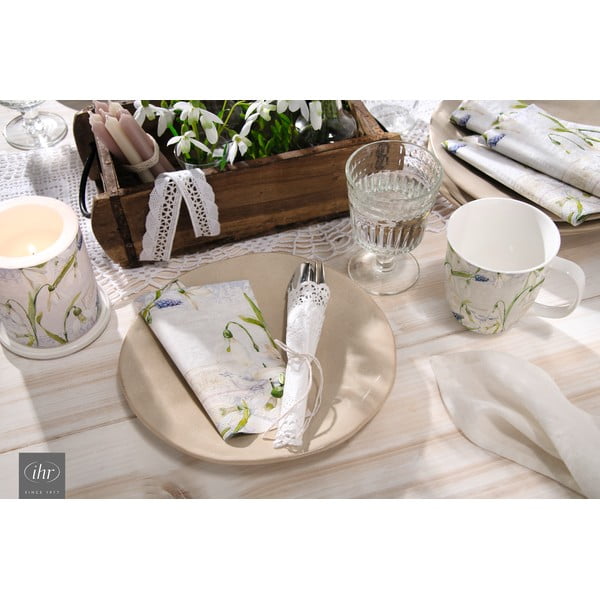 Papírové ubrousky v sadě 20 ks Little Snowdrops - IHR-image-1