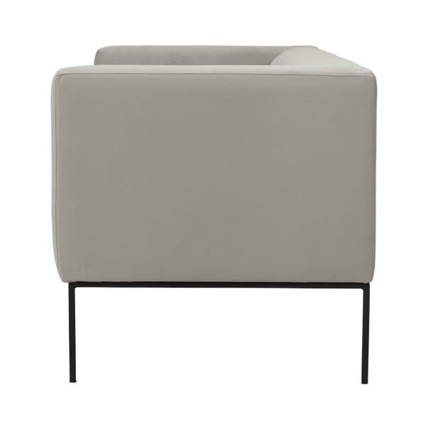 Béžová sametová pohovka Windsor & Co Sofas Neptune, 195 cm-image-3