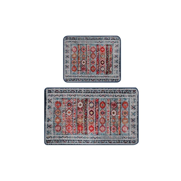 Koupelnové předložky v sadě 2 ks 60x100 cm Weref – Foutastic