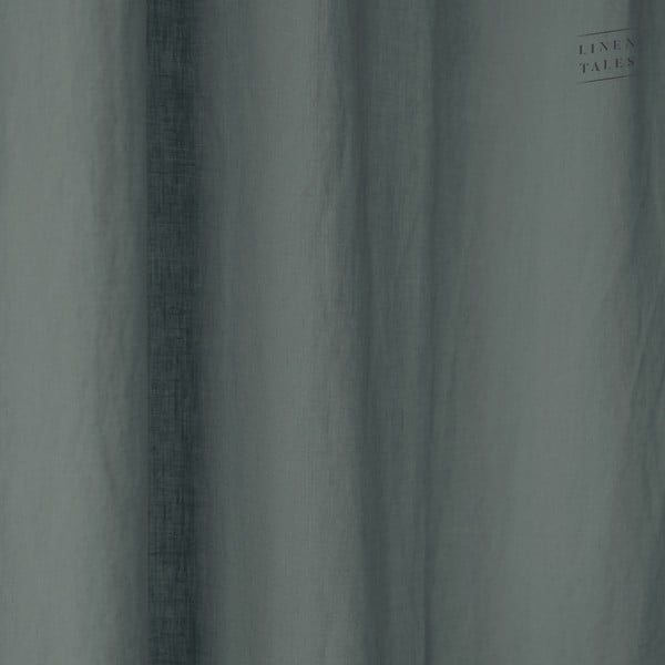 Zelený závěs 230x230 cm - Linen Tales-image-1