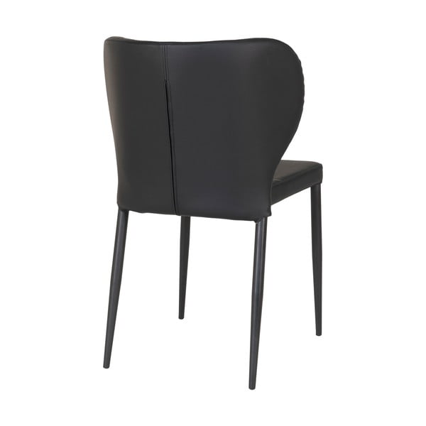 Černé jídelní židle v sadě 4 ks Pisa – House Nordic-image-4