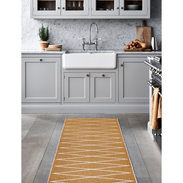 Okrově žlutý vnitřní a venkovní koberec 70x100 cm Max Ochre – Pappelina-image-4