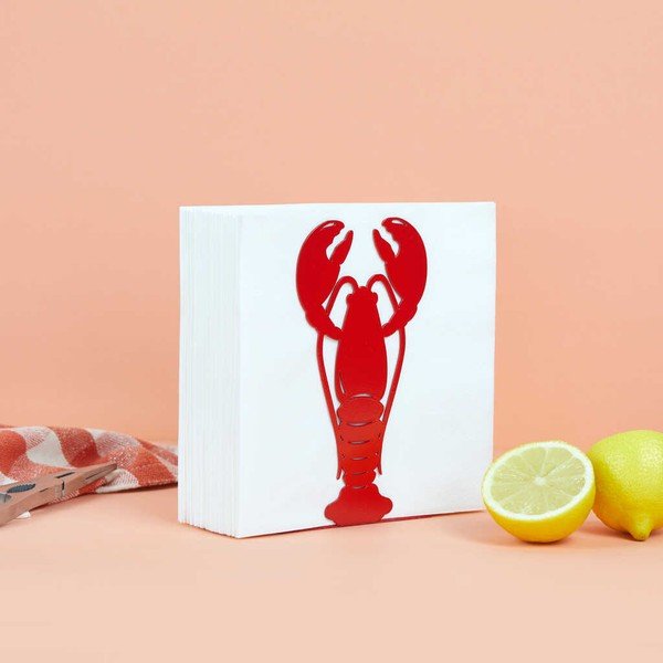 Kovový držák na ubrousky Lobster – Balvi-image-3