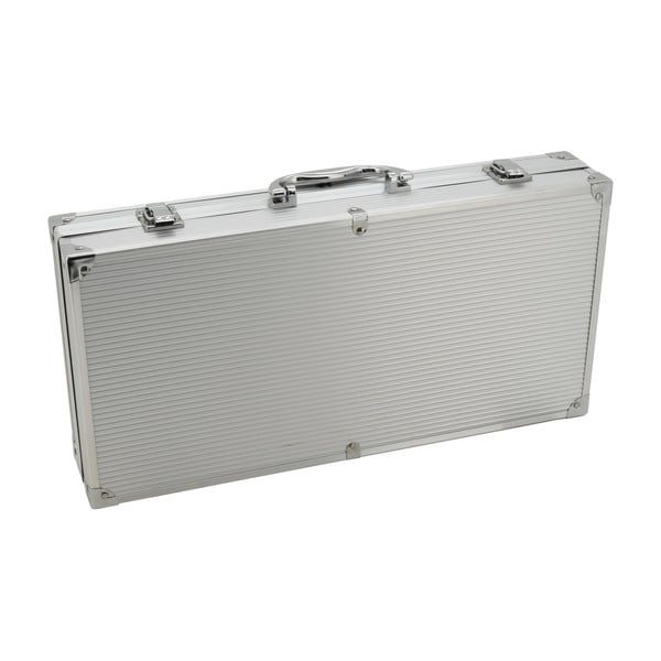 Set 11 kusů grilovacího nářadí v kufříku Cattara Alu Grey Line-image-4