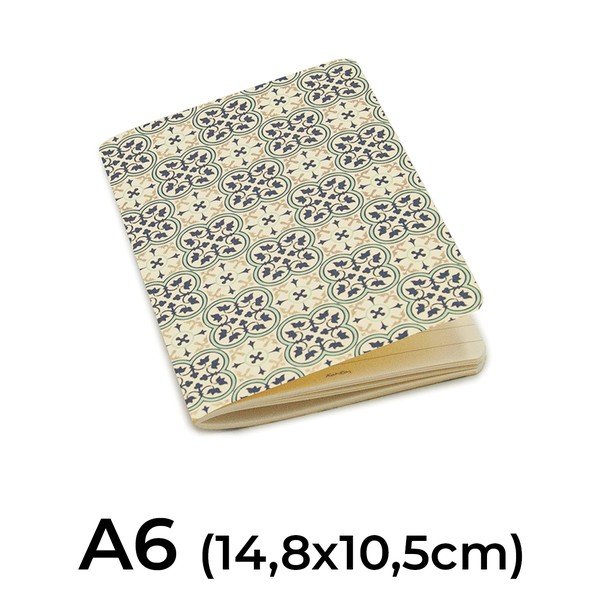 Sešity v sadě 4 ks 192 stránek formát A6 Quadrilobe – Kartos-image-2