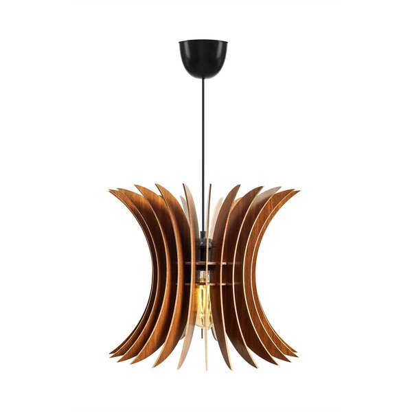 Závěsné svítidlo v přírodní barvě ø 35 cm – Opviq lights