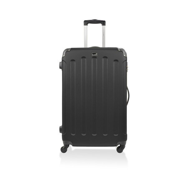 Černý cestovní kufr na kolečkách Bluestar, 37 l