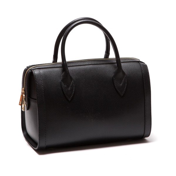 Černá kožená kabelka Sofia Cardoni Iniga-image-3