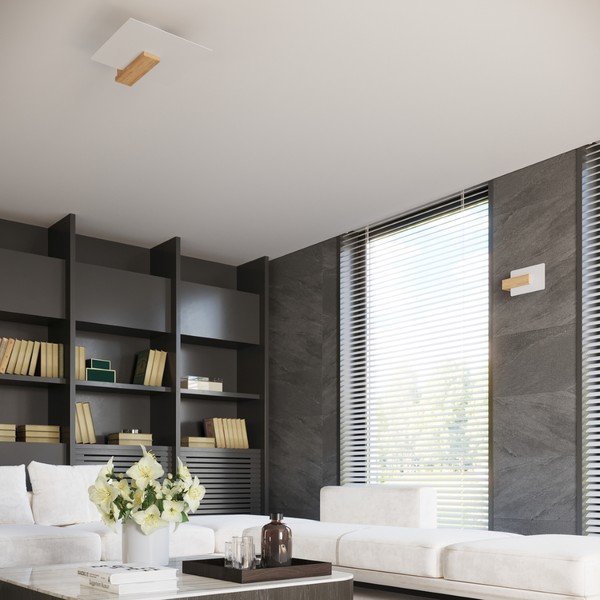 Nástěnné svítidlo v přírodní barvě Parola – Sollux-image-2