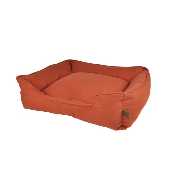 Oranžový pelíšek pro psa 70x75 cm – Love Story