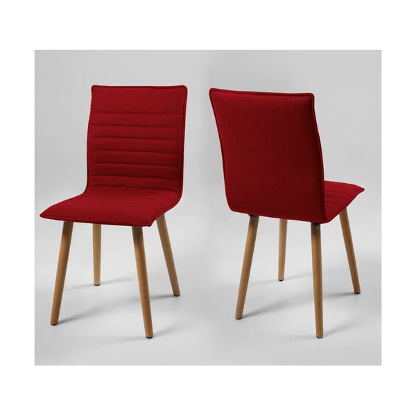Jídelní židle Karla, červená