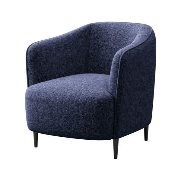 Tmavě modré křeslo Galbe – Ghado-image-2