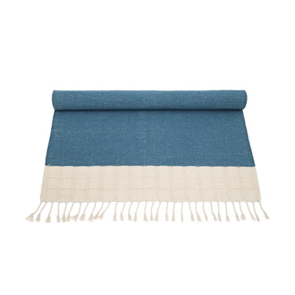 Modrý koberec 150x100 cm Lucia - Nattiot-image-3