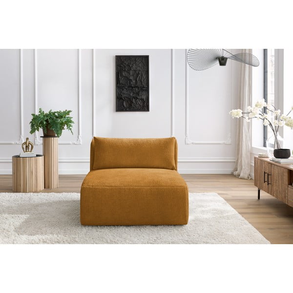Modul pohovky v hořčicové barvě Jeanne – Bobochic Paris-image-1
